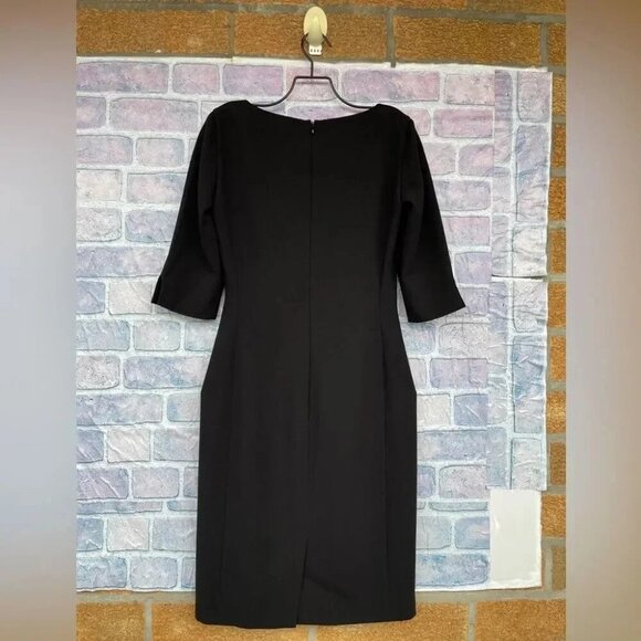 BOUTIQUE MOSCHINO Crepe knee length dress size 6 - Picture 7 of 14